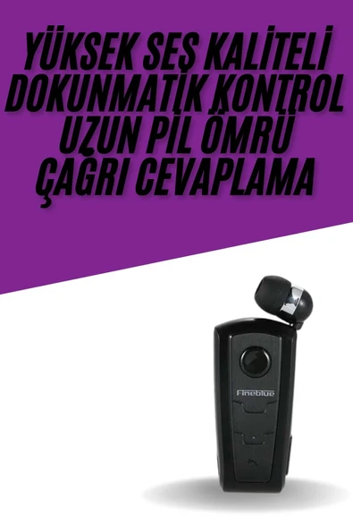Yaka Kulaklığı Andorid Tüm Cep Telefonlarına Uyumlu Mikrofonlu Titreşimli Makaralı - Resim 2