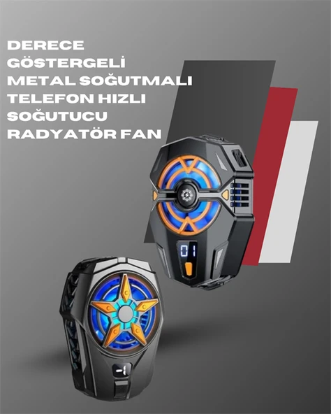 Ergonomik Telefon Soğutucu – 2 Hız Ayarı, Hafif ve Taşınabilir ürün görseli 1