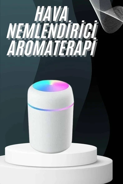 Hava Nemlendirici Buhar Makinesi Led Işıklı USB Dekoratif Nemlendirici ürün görseli 1