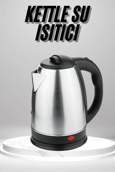 Su Isıtıcı 220 - 240 V Paslanmaz Çelik Kettle Uzun Ömürlü 2000 Watt ürün görseli 1