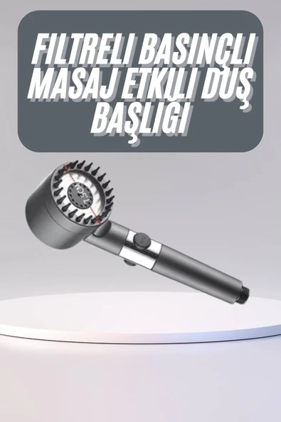 Yüksek Performanslı Masaj Etkili Su Tasarruflu Duş Başlığı Krom Kaplama Uzun Ömürlü ürün görseli