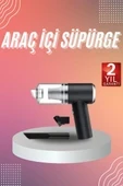 Şarjlı Çok Fonksiyonlu El Süpürgesi Mini Vakumlu Araç Süpürgesi - Resim 2
