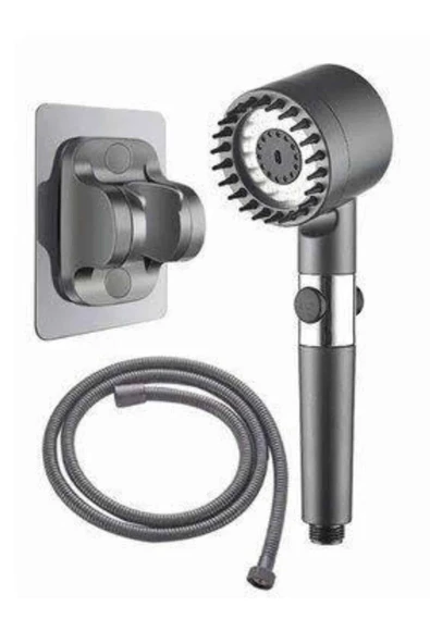 Yüksek Performanslı Masaj Etkili Su Tasarruflu Duş Başlığı Krom Kaplama Uzun Ömürlü - Resim 2