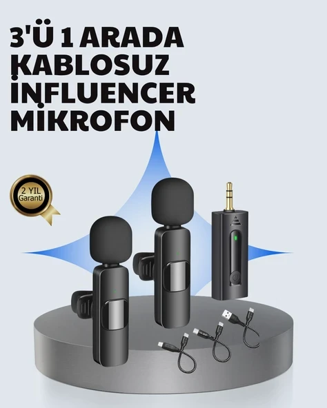 Mobil Uyumlu Mikrofon - Dış Mekân İçin İdeal ürün görseli 1