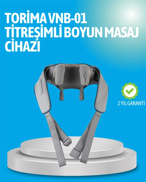 VNB-01 Titreşimli Boyun Masaj Aleti Gri Renk ürün görseli