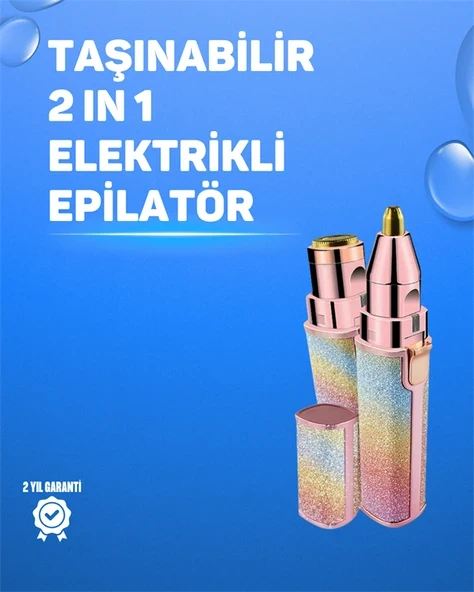 Kaş ve Yüz Epilation Aleti – Kolay Kullanımlı, Portatif Shaver USB Şarjlı ürün görseli 1