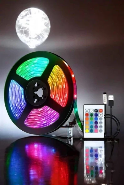 Smart Şerit Led TV Arkası Renkli Kumandalı 10 Metre ürün görseli 1