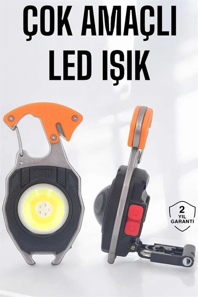 El Feneri Çakmaklı Kapak Açma Düdük Toravida Acil Durum Seti - Resim 2