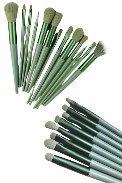 Profesyonel Makyaj Fırça Seti 13 Parça Yumuşak Kıllı Fırça Seti Far Fırçası ürün görseli