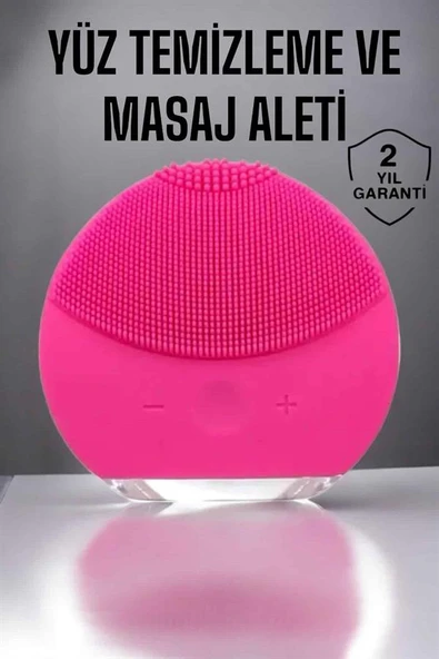 Profesyonel Yüz Temizleme Masaj Aleti Su Geçirmez, Kablosuz Şarj Özellikli Kolay Temizlenebilir - Resim 2