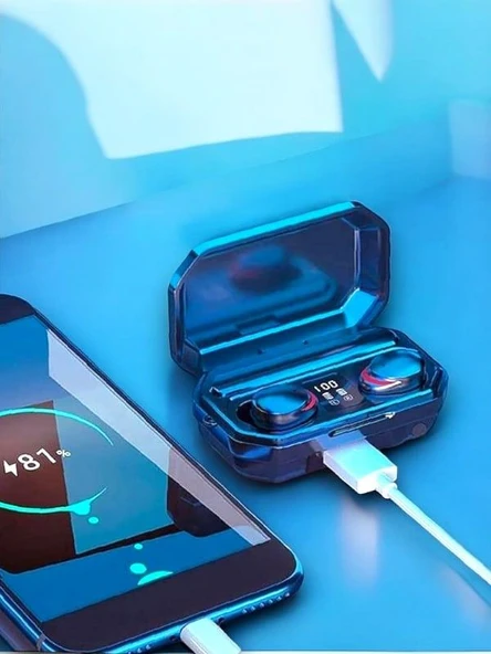Powerbank Bluetooth Kulaklık M12 ürün görseli