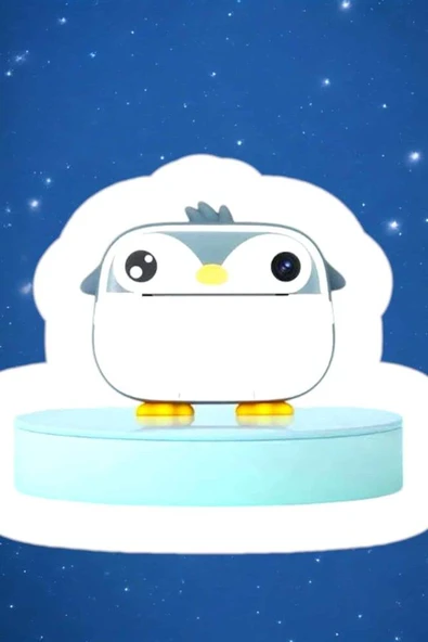 Çocuklar İçin Özel Fotoğraf Makinesi Printer Kamera Taşınabilir HD ürün görseli