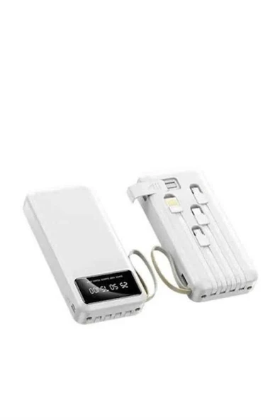 4 Çıkışlı 20.000 MAH Powerbank Taşınabilir Çoklu Giriş ürün görseli