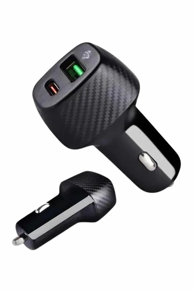 Type-C Girişli Araba Çakmaklık Şarj Cihazı 38W Oto Çakmaklık ürün görseli 1