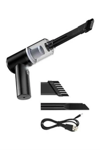 Araç İçi Süpürge Kablosuz Şarjlı Elektrikli Süpürge Elde Taşınabilir ürün görseli 1