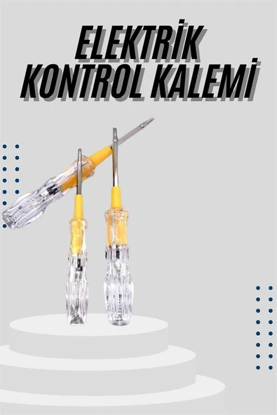 Kontrol Kalemi Çift Taraflı Uçlu Elektrik Akım Test Cihazı - 2
