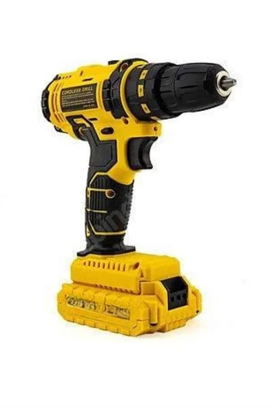 Profesyonel Çift Bataryalı Akülü Vidalama Şarjlı Matkap 24 Parça ürün görseli 1