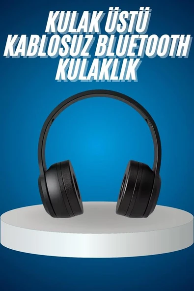 Wireless 5.0 Bluetooth Kablosuz Kulaklık ANC Özellikli Kulak Üstü Ayarlanabilir - 2