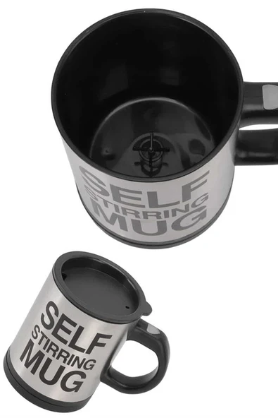 Karıştırıcı Özellikli Mikser Kupa Bardak Kompakt Taşınabilir Mug ürün görseli 1