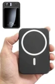 Magsafe Hızlı Şarj 10.000 Mah Wireless Şarj Powerbank Android ve İOS Uyumlu - Resim 2