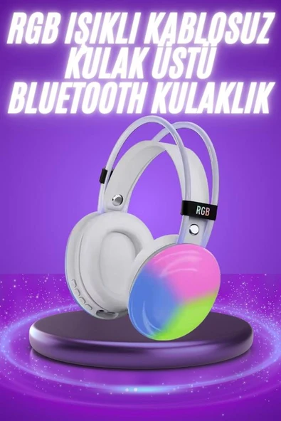 2025 Model Bluetooth Kulaklık Kulak Üstü Kablosuz Uzun Ömürlü Unısex - 2