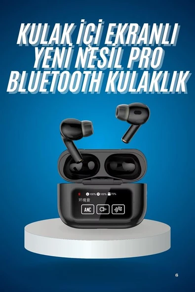 2025 Model Bluetooth Kulaklık Dokunmatik Ekran Yüksek Ses Kalitesi - Resim 2