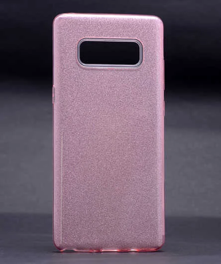 Galaxy Note 8 Kılıf Zore Shining Simli Silikon Kılıf - 5