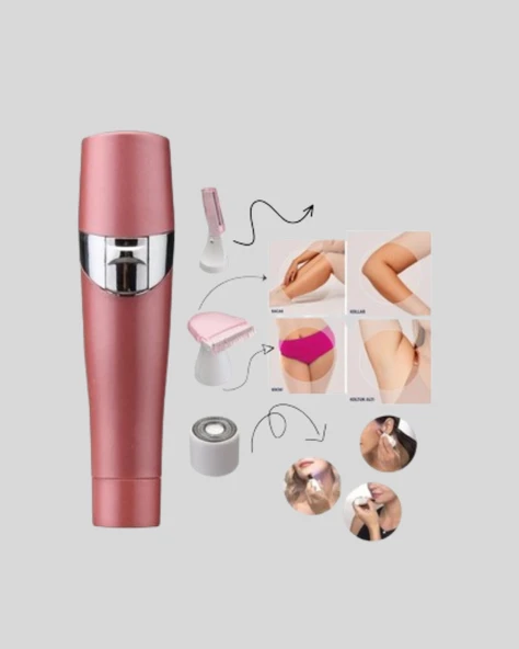 Pembe Epilasyon Cihazı – Acısız Tüy Temizliği - Resim 2