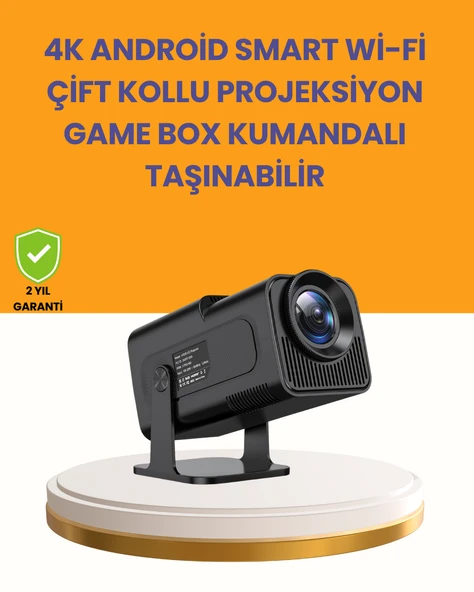 HCS350pro 1080P Full HD Taşınabilir Android Projektör ürün görseli 1
