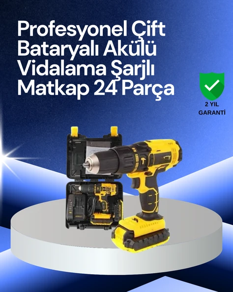 12V Akülü Matkap –Ergonomik ve Yüksek Performanslı ürün görseli 1
