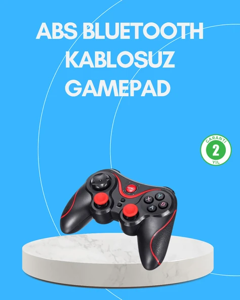 Uzun Pil Ömürlü Kablosuz Oyun Kumandası PC Telefon Tablet İçin ürün görseli 1