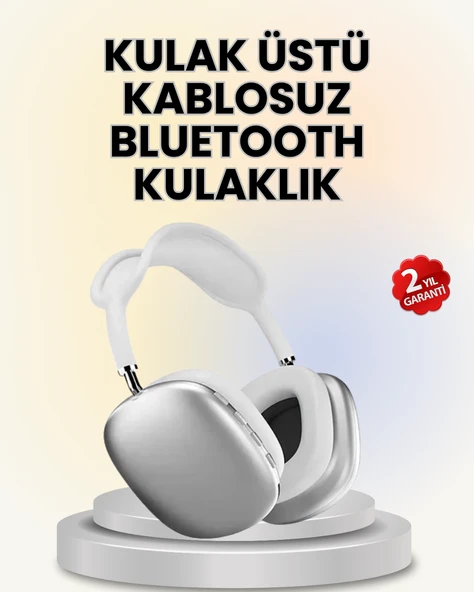 Katlanabilir Kablosuz Kulaklık | Yüksek Ses Kalitesi, 10 Metre Bağlantı Menzili