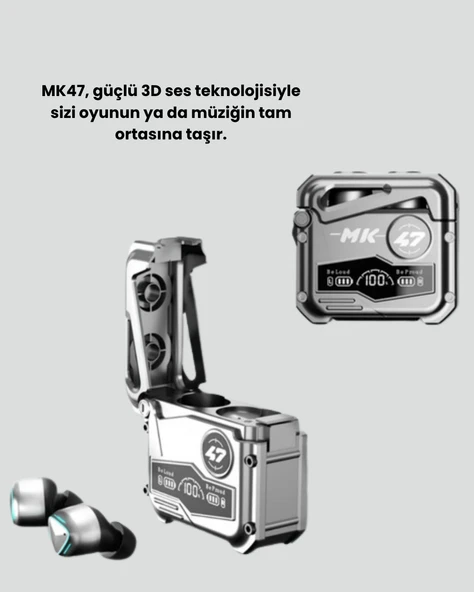 Kablosuz Kulaklık – 3D Ses ve Gürültü Engelleme - 3