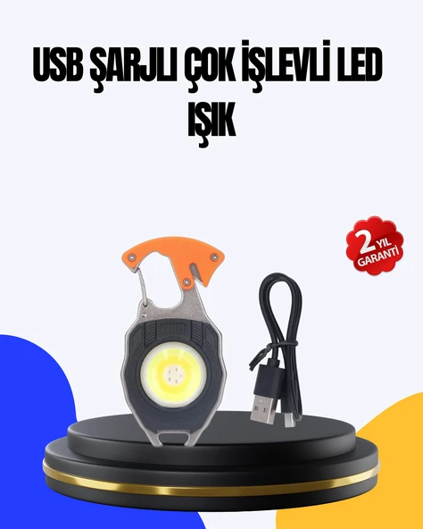 Kamp ve Doğa Yürüyüşü İçin Çok Fonksiyonlu Fener ürün görseli