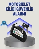 Disk Fren Kilidi Alarmlı Anti Hırsızlık Motosiklet Scooter Bisiklet - Resim 2