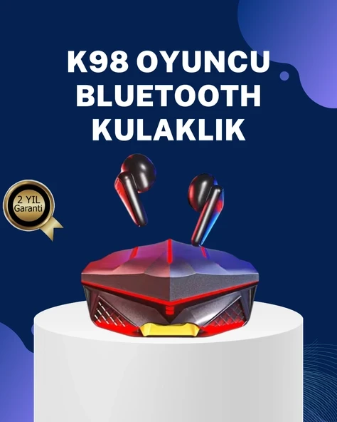 Kablosuz Gaming Kulaklık Gürültü Önleyici Mikrofonlu ürün görseli 1