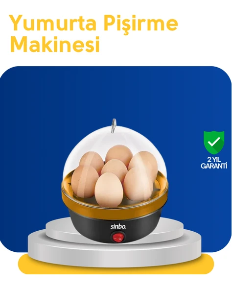 Otomatik Kapanma Özellikli Yumurta Pişirme Makinesi 7 Kapasiteli ürün görseli