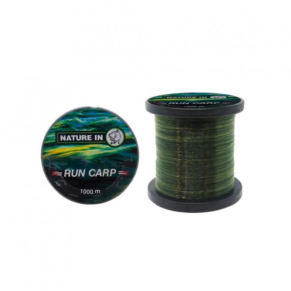 Nature in run carp 0,45mm 1000m yeşil makara