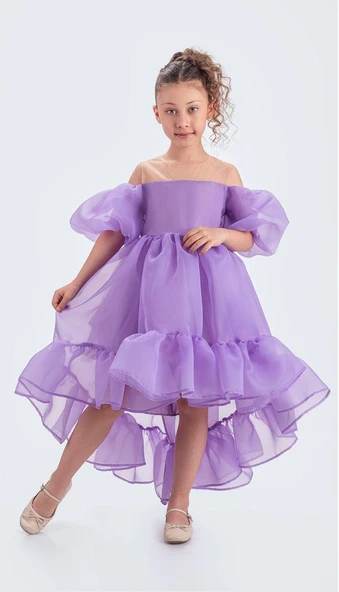 Arisvi Kız Çocuk Abiye M00738 - Resim 4