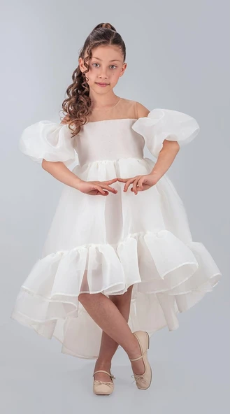 Arisvi Kız Çocuk Abiye M00738 - Resim 6