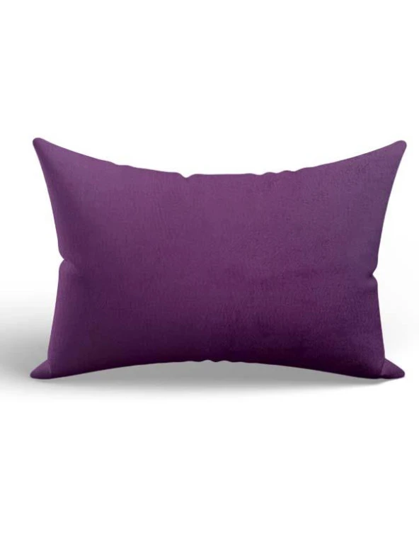 Mrs.Gugar Mor Dikdörtgen Kırlent Kılıfı - Resim 3