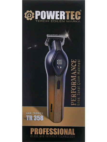 Powertec TR-358 Sakal Ense Tıraş Makinesi - 6