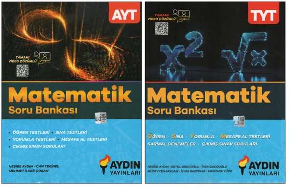 Aydın Yayınları AYT-TYT Soru Bankası ( 2 Kitap)