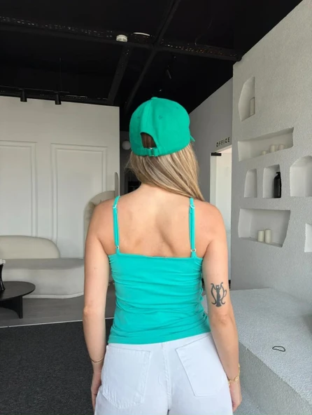 Ayarlanabilir Askılı Basic Body Yeşil - 131.75 - Resim 2