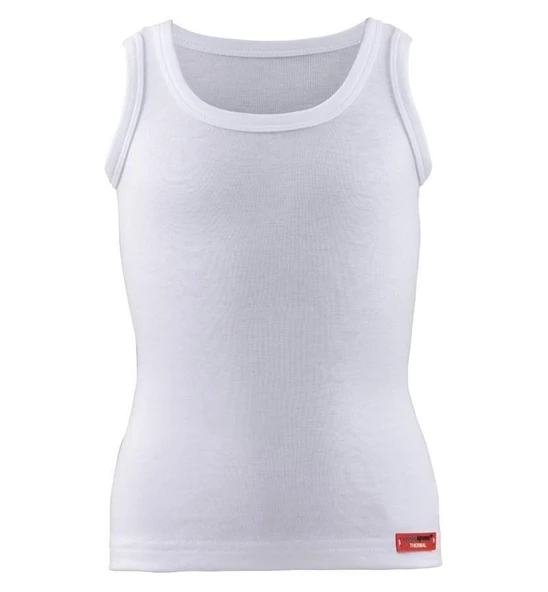 Blackspade 9264 Beyaz Termal Çocuk Kalın Askılı Atlet ürün görseli 1