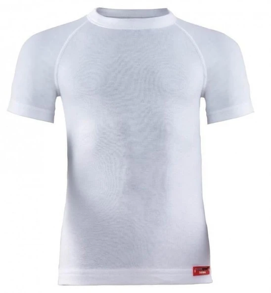 Blackspade 9267 Beyaz Termal Çocuk Kısa Kollu Yuvarlak Yaka T-Shirt ürün görseli 1