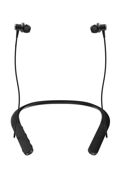 Yumax - Kablosuz Boyun Askılı Bluetooth Kulaklık U-1 - 100 Saat Şarj - Mikrofonlu Spor Müzik Headset - 3