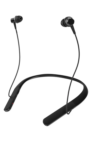 Yumax - Kablosuz Boyun Askılı Bluetooth Kulaklık U-1 - 100 Saat Şarj - Mikrofonlu Spor Müzik Headset - 2