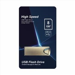Elba 8GB Metal 2.0 USB Flash Bellek - Resim 2
