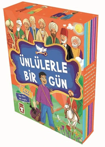 Ünlülerle Bir Gün   10 Kitap Takım/Mustafa Orakçı